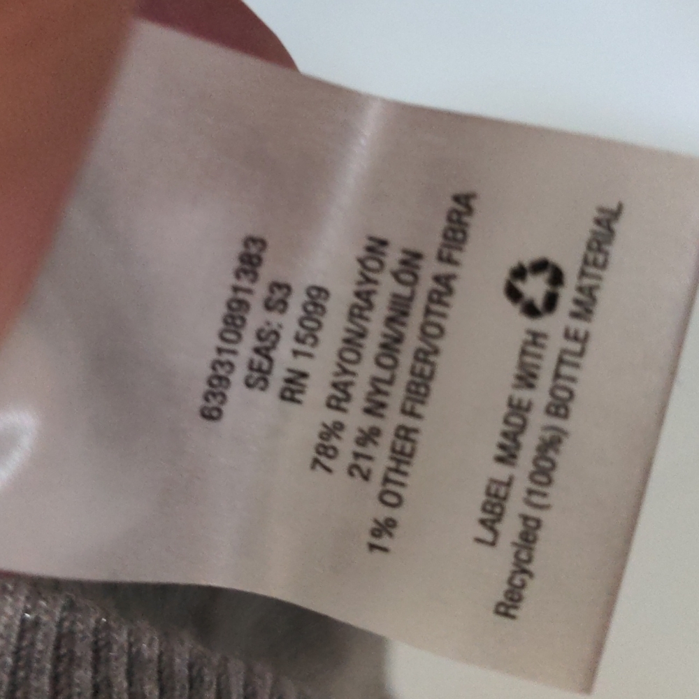 NWT Women's Size Large Metaphor Gray Scoop Neck Sweater - Picture 7 of 8